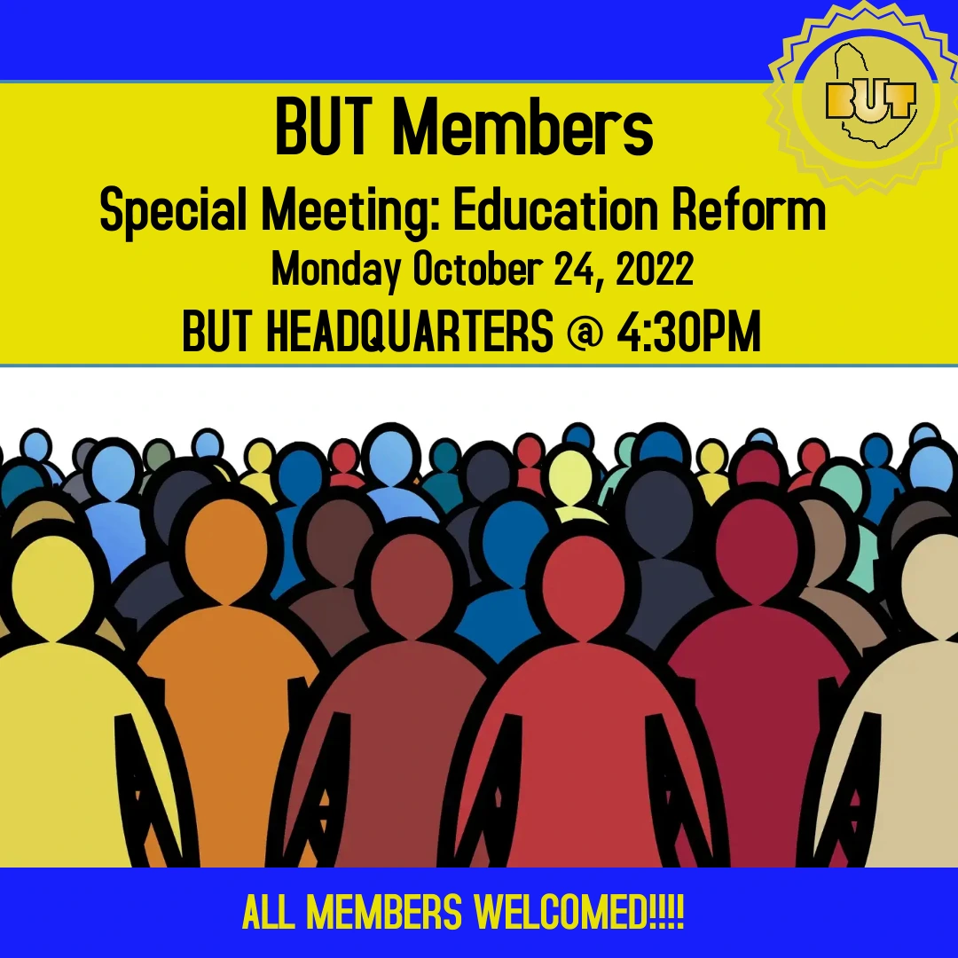 rBUT Members Special Meeting Oct 24 2022